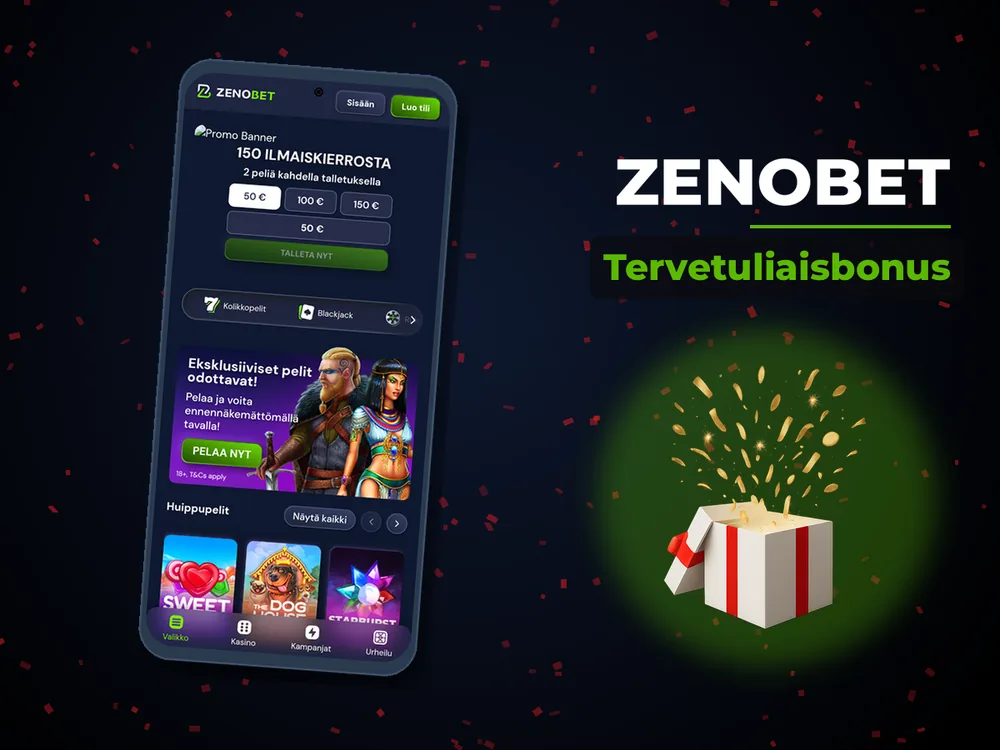 Zenobet - Tervetuliaisbonus