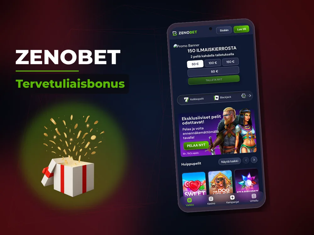 Zenobet - Tervetuliaisbonus
