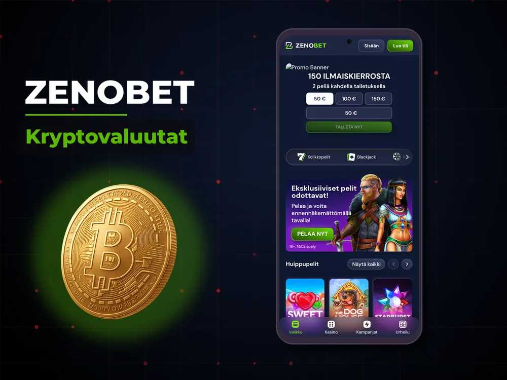 Zenobet - Kryptovaluutat